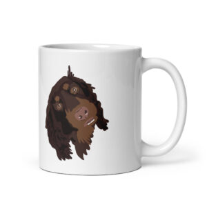 White glossy mug - Fergus