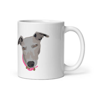 White glossy mug - Zadie